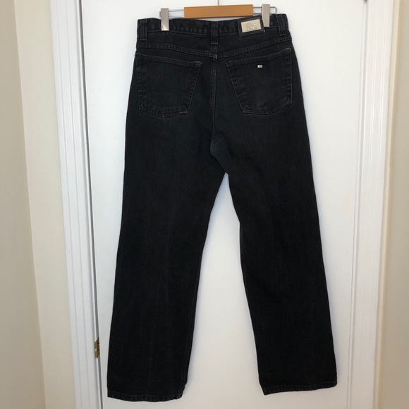 *SOLD* Lacoste Black Straight Leg Jeans - Picture 7 of 8